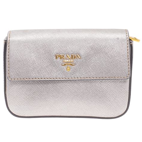 prada silver clutch|prada clutch price.